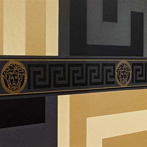 versace greek style wallpaper|black greek key wallpaper.